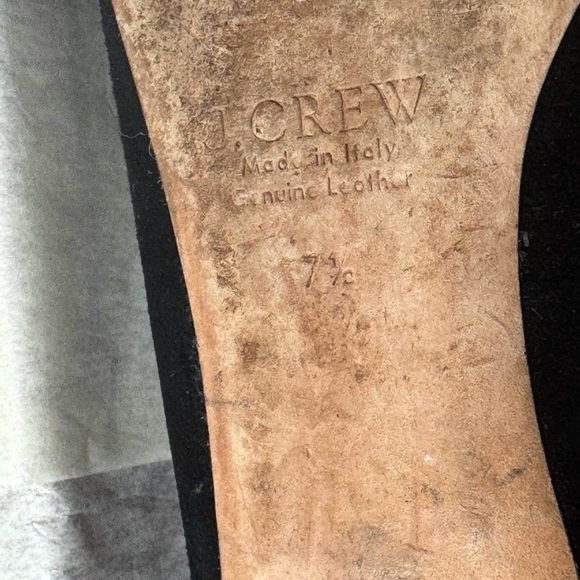J.Crew Italy suede ballet flats size 7.5 - Picture 8 of 8